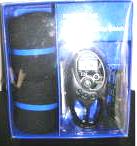 (image for) Mens Socks 3 In 1 Alarm Radio Stop Watch Gift Set - Click Image to Close